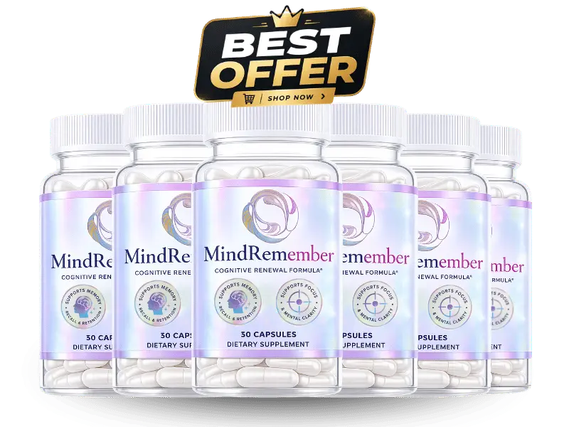MindRemember 6 Bottles